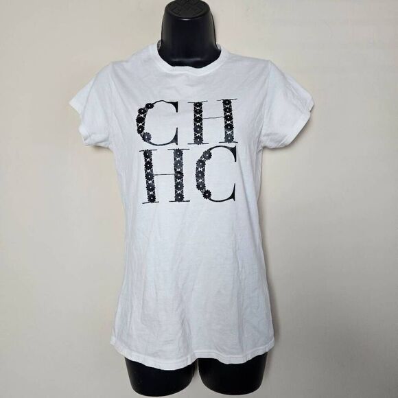 Carolina Herrera CHHC Floral T-shirt - Picture 1 of 6